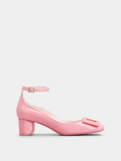 Roger Vivier Ankle Strap U Look Pumps in patent leather Best