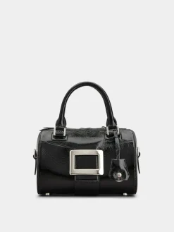 Roger Vivier Belle Vivier Bag in patent leather Clearance