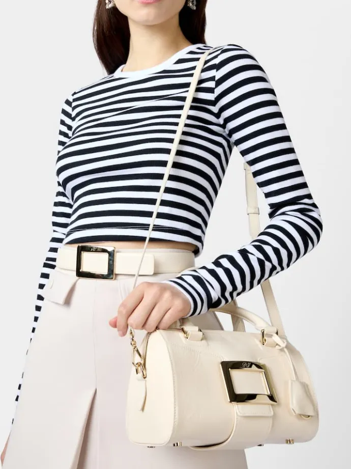 Roger Vivier Belle Vivier Bag in patent leather Online