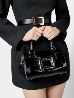 Roger Vivier Belle Vivier Bag in patent leather Clearance