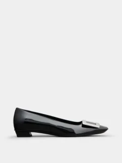 Roger Vivier Belle Vivier Ballerinas in patent leather Online
