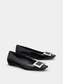 Roger Vivier Belle Vivier Ballerinas in patent leather Online