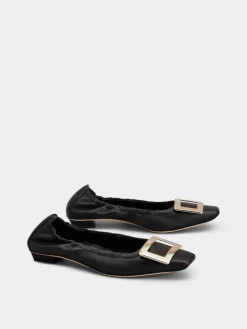 Roger Vivier Belle Vivier Ballerinas in leather Hot