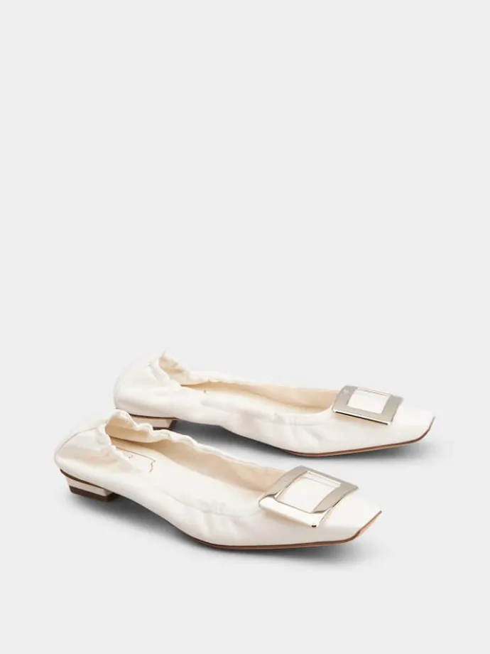 Roger Vivier Belle Vivier Ballerinas in leather Hot