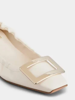 Roger Vivier Belle Vivier Ballerinas in leather Hot