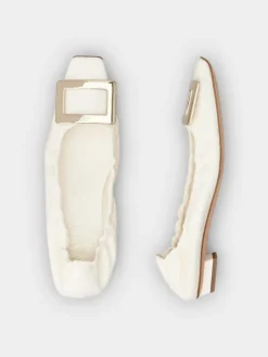 Roger Vivier Belle Vivier Ballerinas in leather Hot