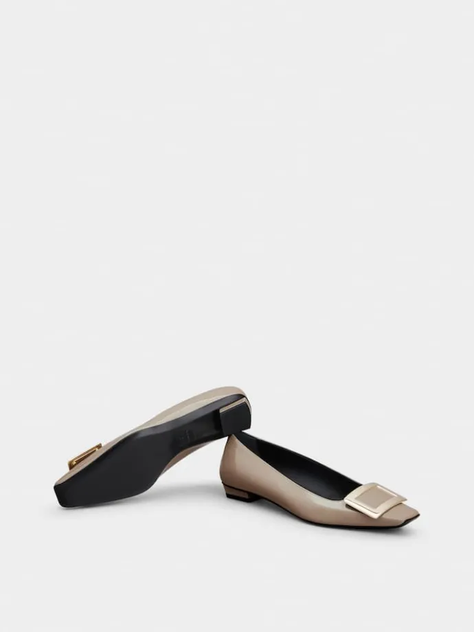 Roger Vivier Belle Vivier Ballerinas in patent leather Best