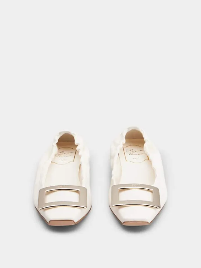 Roger Vivier Belle Vivier Ballerinas in leather Hot