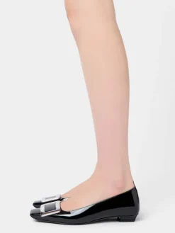 Roger Vivier Belle Vivier Ballerinas in patent leather Online