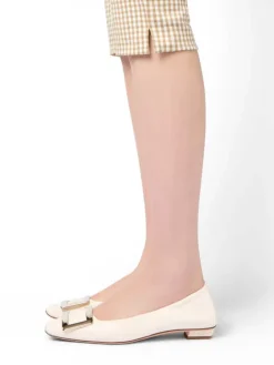 Roger Vivier Belle Vivier Ballerinas in leather Hot