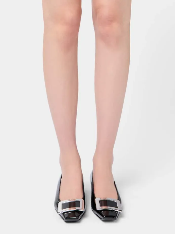 Roger Vivier Belle Vivier Ballerinas in patent leather Online