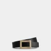 Roger Vivier Belle Vivier Belt in leather Fashion
