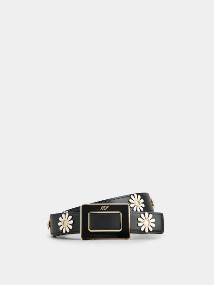 Roger Vivier Belle Vivier Belt in leather Clearance