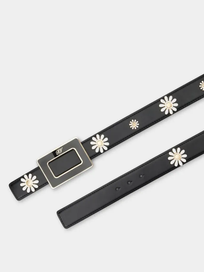 Roger Vivier Belle Vivier Belt in leather Clearance