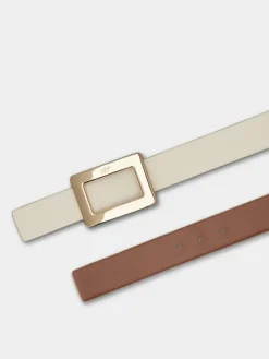 Roger Vivier Belle Vivier Belt in leather Outlet