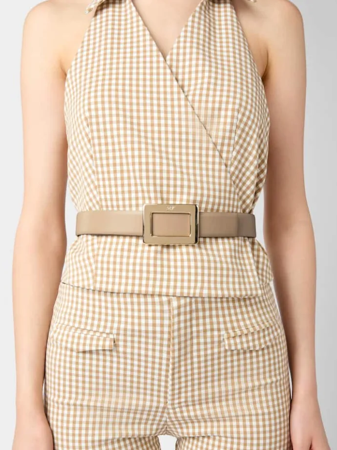 Roger Vivier Belle Vivier Belt in leather Sale