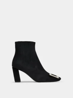 Roger Vivier Belle Vivier Chelsea Booties in suede Outlet