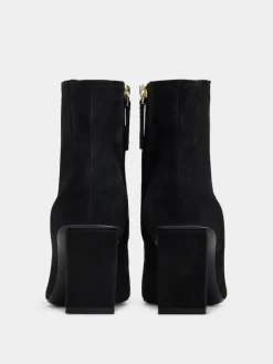 Roger Vivier Belle Vivier Chelsea Booties in suede Outlet