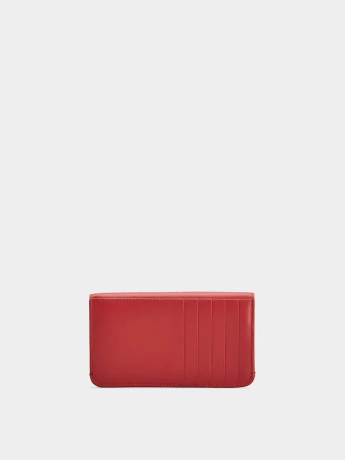 Roger Vivier Belle Vivier Credit Card Holder in leather Clearance