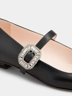 Roger Vivier Belle Vivier Mary Janes in leather Clearance