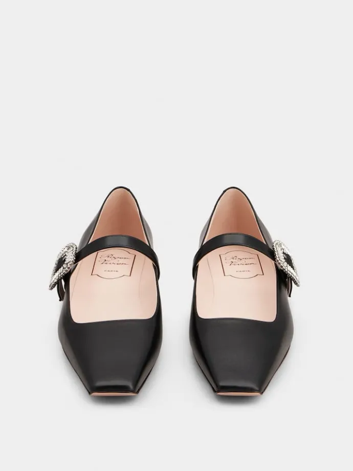 Roger Vivier Belle Vivier Mary Janes in leather Clearance