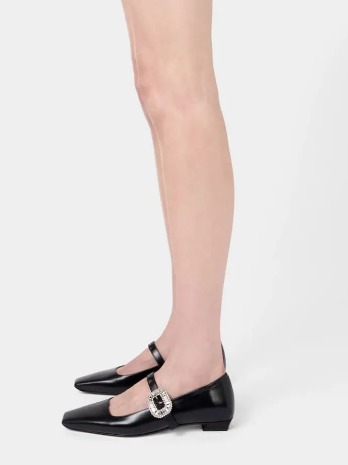 Roger Vivier Belle Vivier Mary Janes in leather Clearance