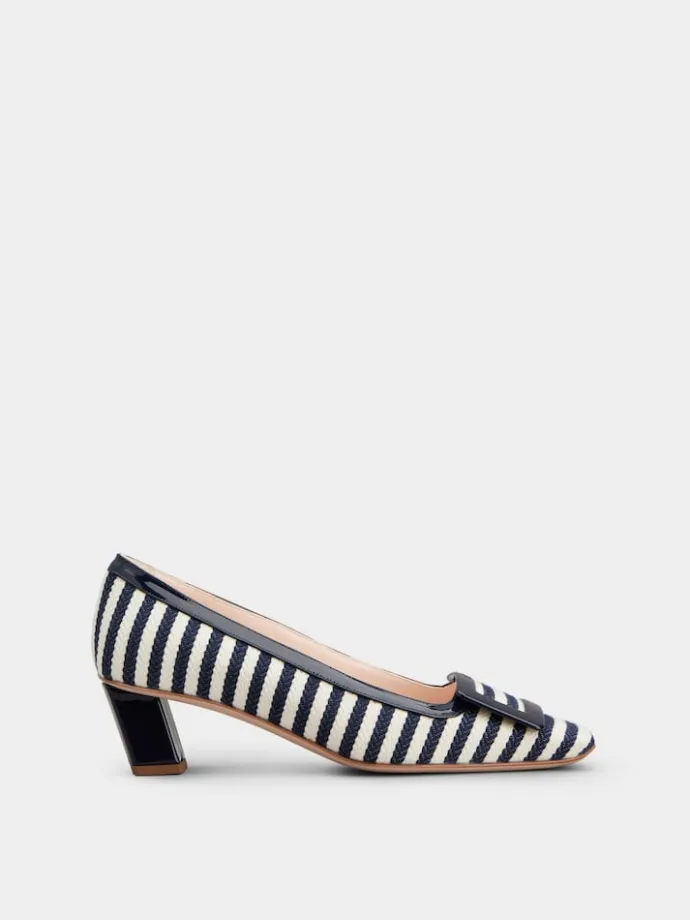 Roger Vivier Belle Vivier Pumps in canvas Outlet