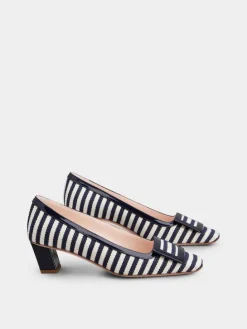 Roger Vivier Belle Vivier Pumps in canvas Outlet