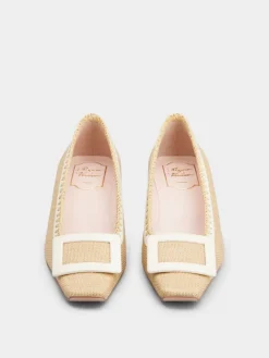 Roger Vivier Belle Vivier Pumps in canvas Online