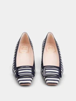 Roger Vivier Belle Vivier Pumps in canvas Outlet