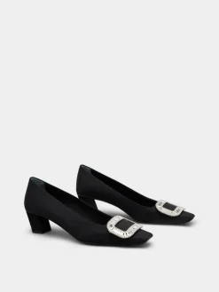 Roger Vivier Belle Vivier Pumps in satin Clearance