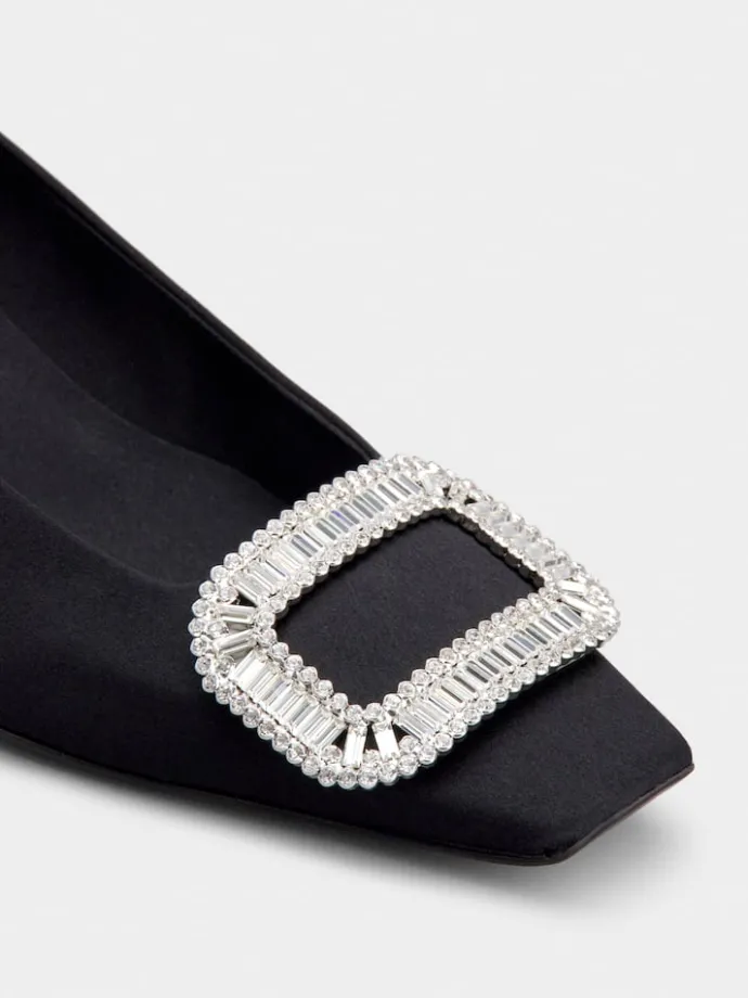 Roger Vivier Belle Vivier Pumps in satin Clearance