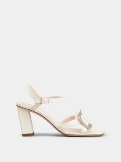 Roger Vivier Belle Vivier Sandals in leather Clearance