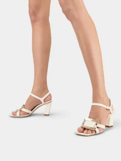 Roger Vivier Belle Vivier Sandals in leather Clearance
