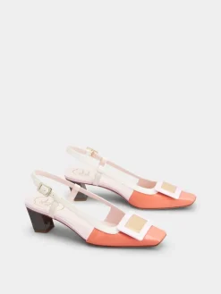 Roger Vivier Belle Vivier Slingback Pumps in patent leather Best