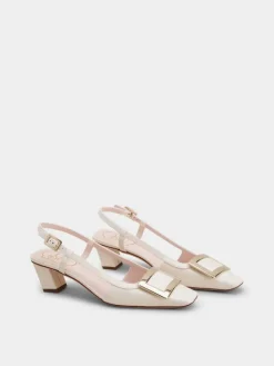 Roger Vivier Belle Vivier Slingback Pumps in patent leather Discount