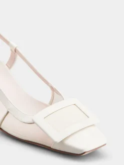 Roger Vivier Belle Vivier Slingback Pumps in mesh fabric Clearance