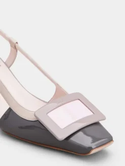 Roger Vivier Belle Vivier Slingback Pumps in patent leather Sale