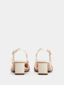 Roger Vivier Belle Vivier Slingback Pumps in canvas Outlet