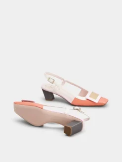 Roger Vivier Belle Vivier Slingback Pumps in patent leather Best