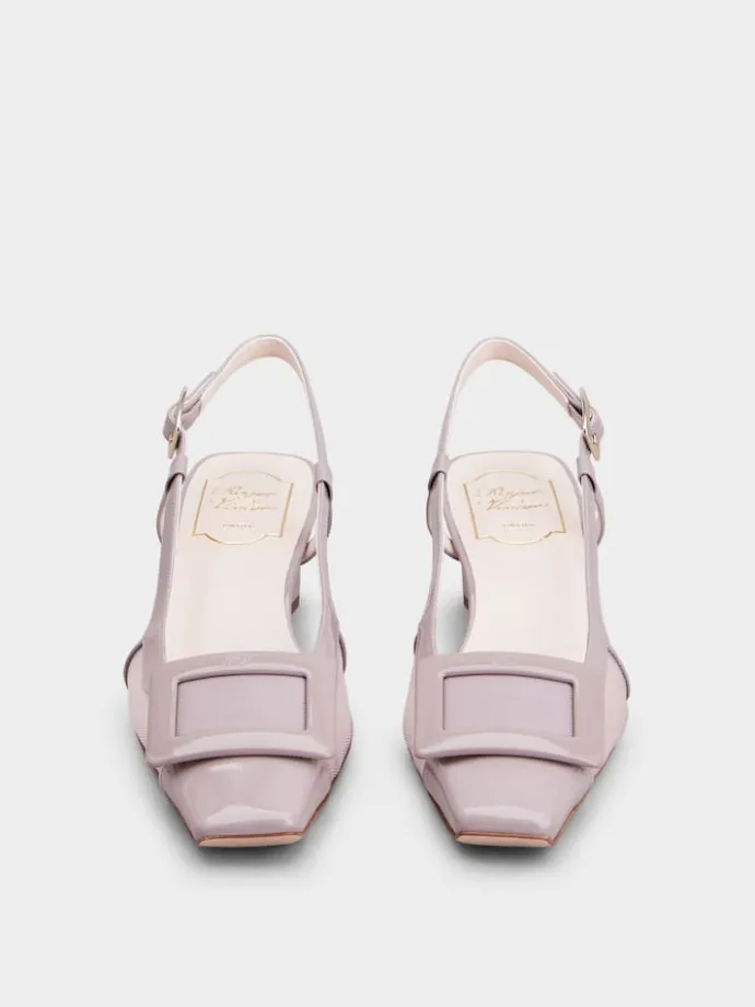 Roger Vivier Belle Vivier Slingback Pumps in mesh fabric Clearance
