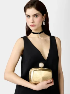Roger Vivier Boite de Nuit Clutch in metal Hot