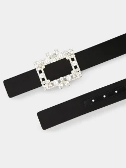 Roger Vivier Broche Vivier Belt in satin Clearance