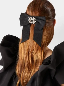 Roger Vivier Broche Vivier Buckle Hair Clip in fabric Discount