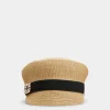 Roger Vivier Broche Vivier Sailor Hat in raffia Best