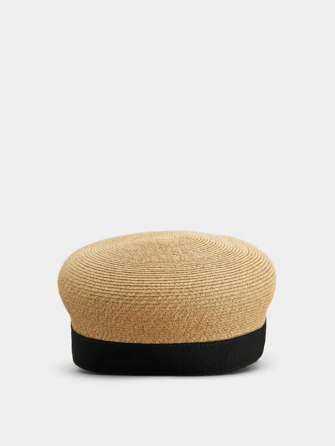 Roger Vivier Broche Vivier Sailor Hat in raffia Best