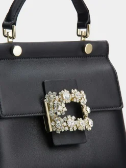 Roger Vivier Cabas Efflorescence Mini Bag in leather Sale