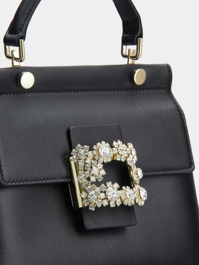Roger Vivier Cabas Efflorescence Mini Bag in leather Sale
