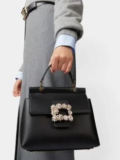 Roger Vivier Cabas Efflorescence Mini Bag in leather Sale