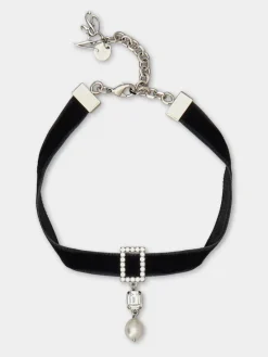 Roger Vivier Choker in velvet Discount